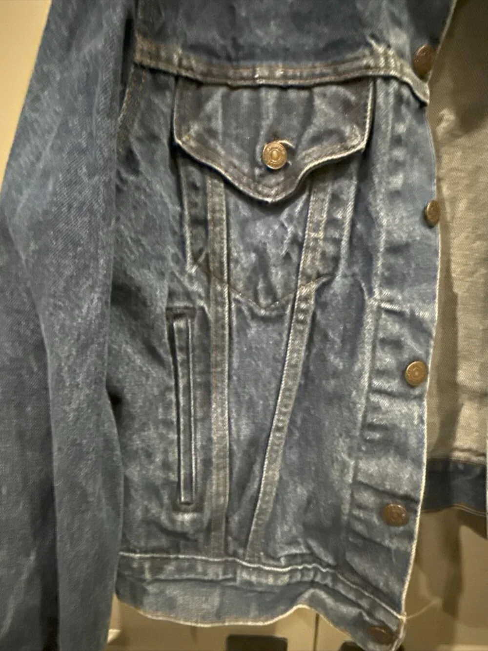 Vintage 1980s Levi’s 70506-0217 Men’s 42 Two Pocket Denim Jacket